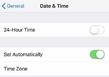 iphone-თარიღის-დროის დაყენება