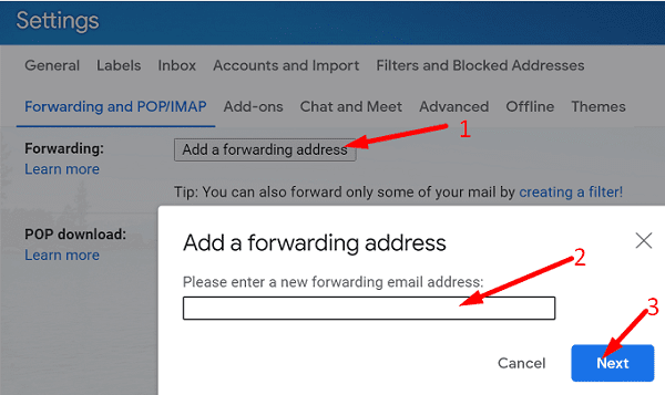 gmail-add-a-forwarding address