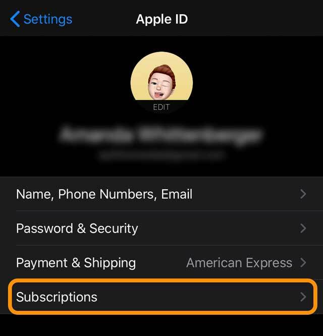 Správa predplatného pre iPadOS a iOS 13