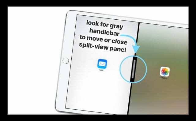 Kako zapreti aplikacije v iPadu Večopravilnost razdeljena ali drsni pogled