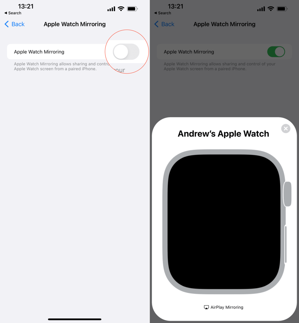 كيفية استخدام انعكاس Apple Watch يدويًا - 2