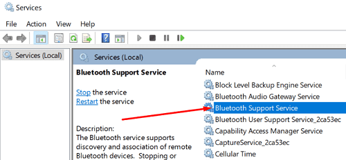 Bluetooth-Dienst-Windows-10 aktivieren