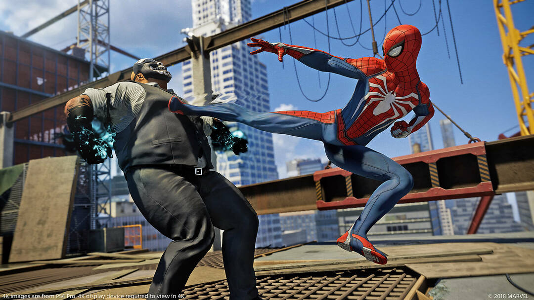 Marvel’s SpiderMan – Bestes PlayStation 4-Spiel