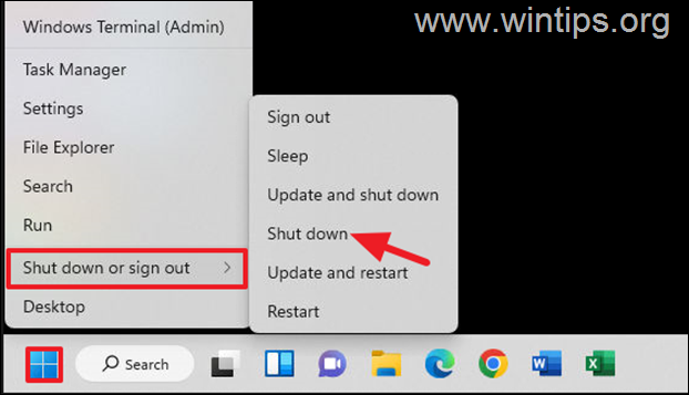 Windows 1011 se apaga sin actualización 