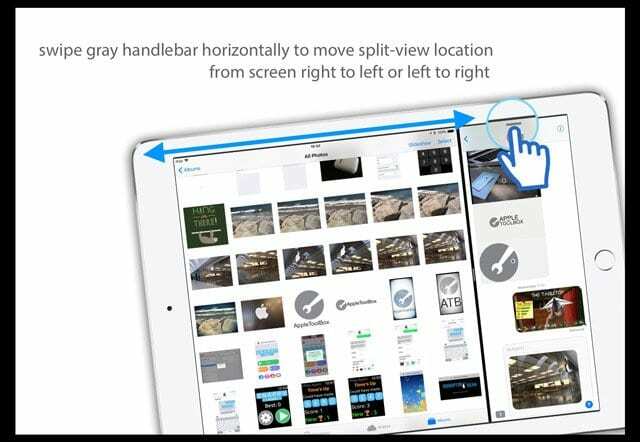 Alkalmazások bezárása iPad Multitasking Split vagy Slide-Over nézetben