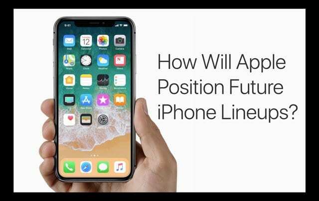 Hogyan helyezi el az Apple a jövőbeni iPhone-felállásokat?