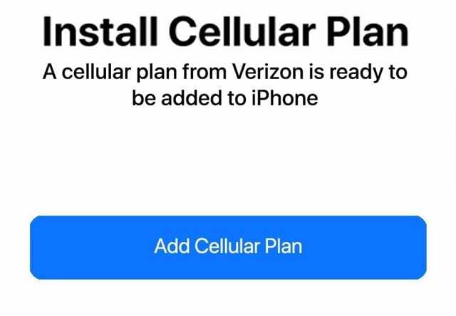 dodajte verizon cellular plan