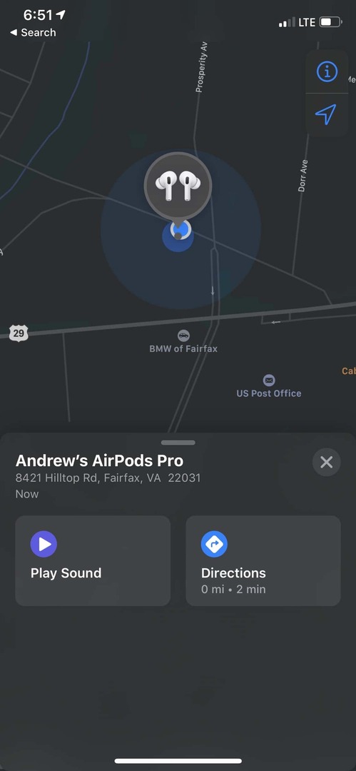나의 AirPods Pro 2 찾기