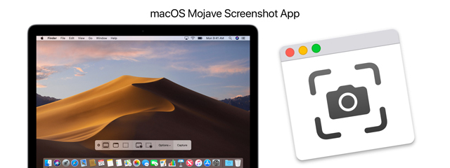 A macOS Mojave Screenshot alkalmazás a Grab Utility helyébe lép