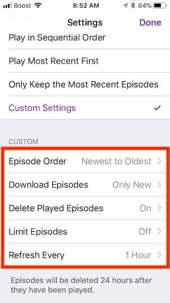 Cara Menyesuaikan dan Menggunakan Podcast di iOS 11