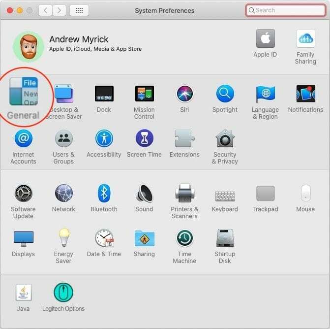 شريط القوائم المظلمة و Dock مع macOS Catalina 3