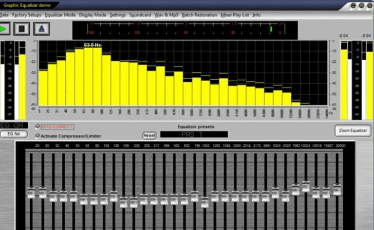 Studio Equalizer Grafis