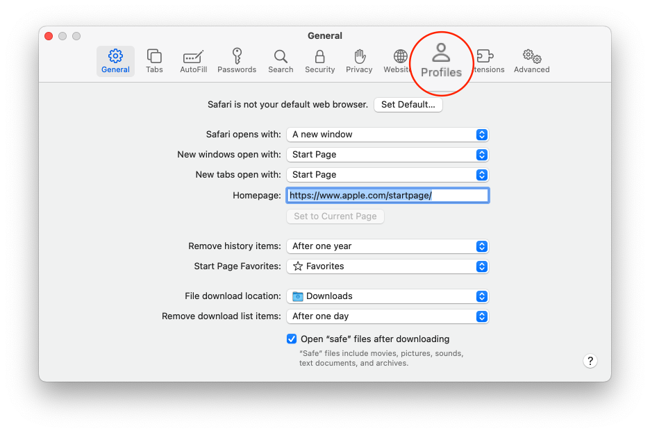 วิธีใช้โปรไฟล์ใน Safari บน macOS Sonoma - 3