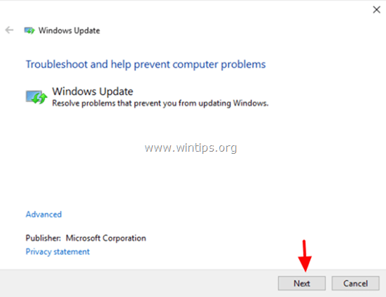 feilsøk Windows Update-problemer