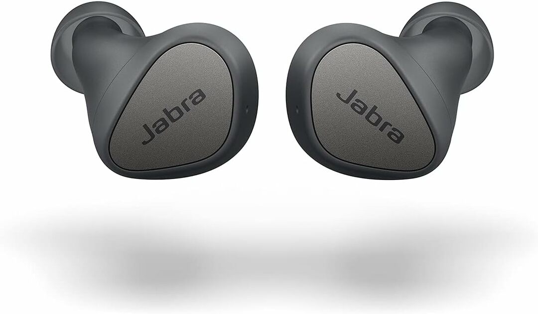 „Jabra Elite 3“ yra pradinio lygio tikros belaidės ausinės su reklamuojamu 7 valandų baterijos veikimo laiku ir ANC, parduodamos už 79 USD.