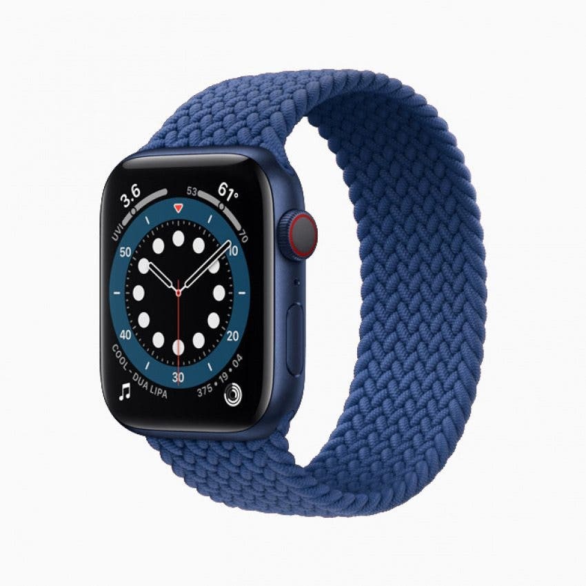 Apple Watch flettet løkkebånd - foto fra Apple.com