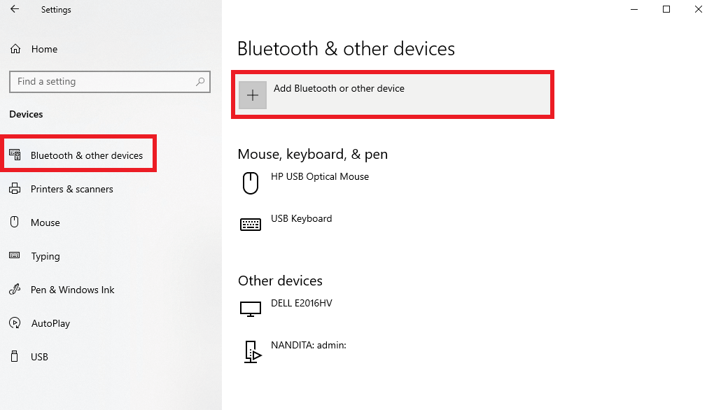 Vælg Bluetooth-enhed til Xbox-controller
