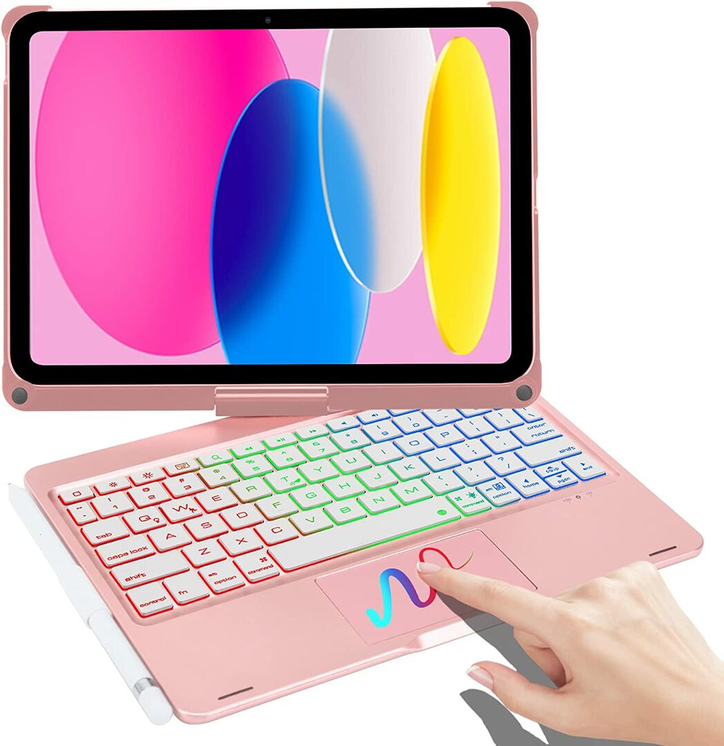 BORIYUAN Husă cu tastatură touchpad