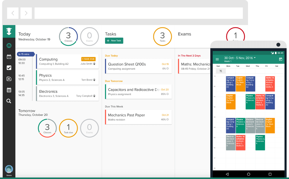 My StudyLife-Windows用のトップカレンダーアプリ 