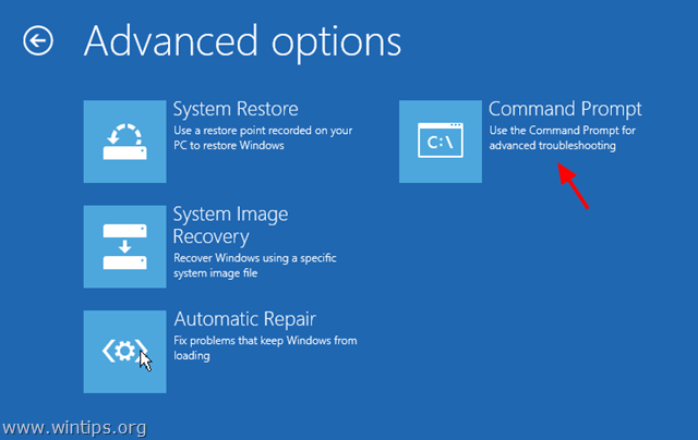 Windows 8 naredbeni redak