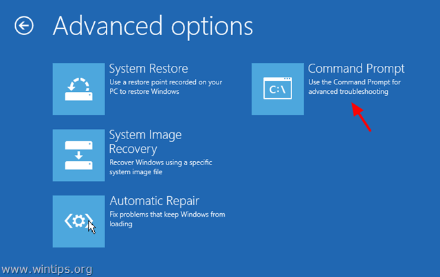 Linia de comandă Windows 8