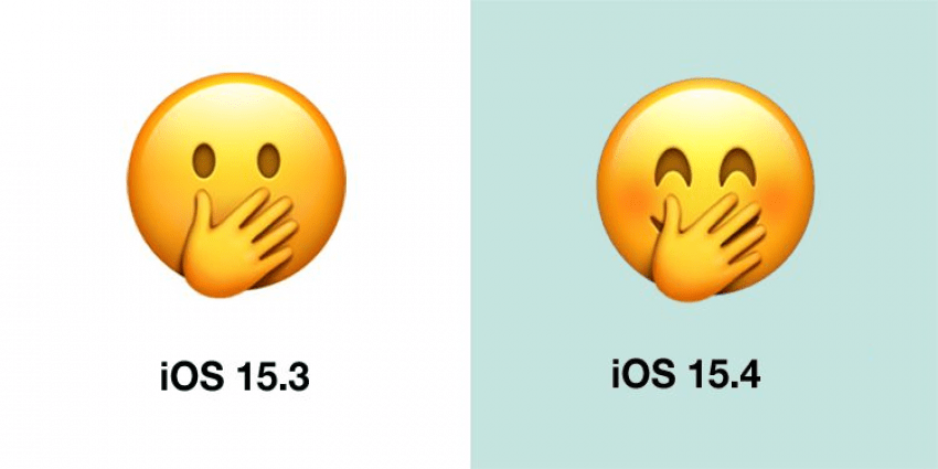 Razlika između emojija koji se stavljaju na usta 2022