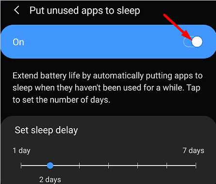 Поставете-неизползвани-приложения-в-сън-samsung