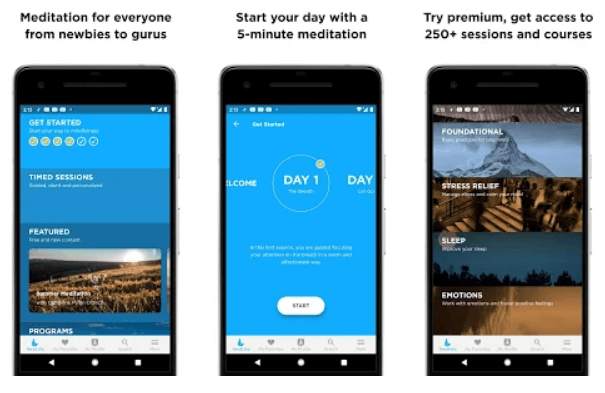 The Mindfulness App- ผ่อนคลาย สงบ มีสมาธิ และนอนหลับ