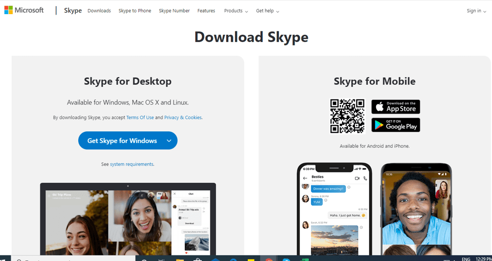 Cel mai bun software pentru apeluri video - Skype