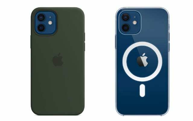 iPhone 12 Silicione en Clear MagSafe-hoesje