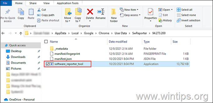 Software Reporter Tool การใช้งาน CPU สูง 