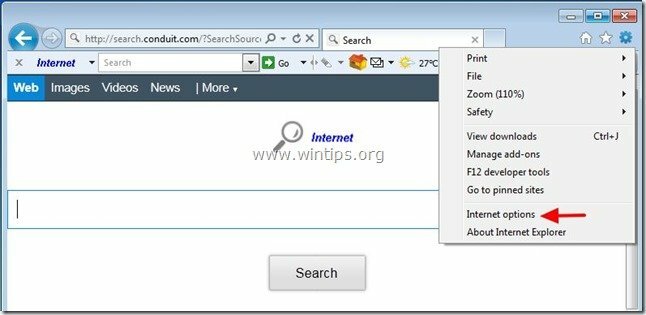 remove-internet-helper-toolbar-internet-explorer