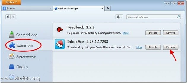 usuń-inboxace-toolbar-firefox