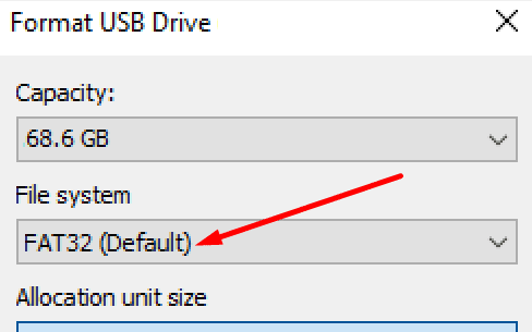 Formater-USB-drev