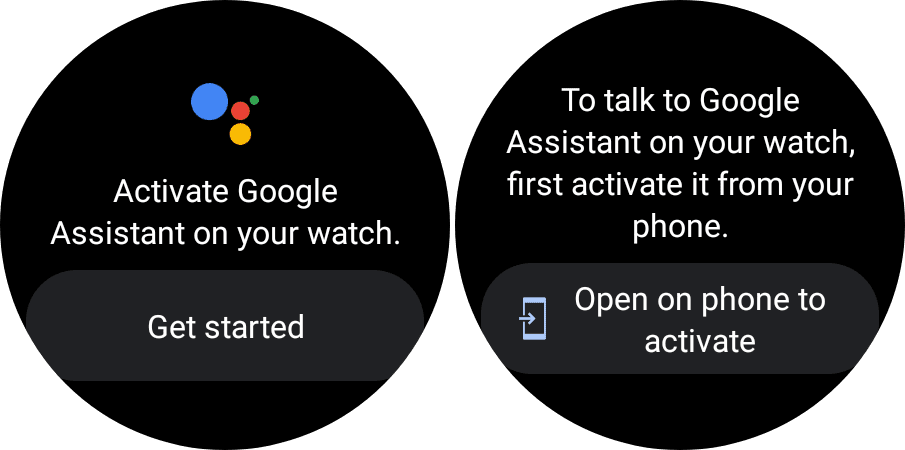 Google'i assistendi installimine seadmesse Galaxy Watch 4 – seadistamine – 1