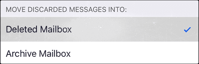 iOS: 메시지를 이동할 수 없습니다. 고치다