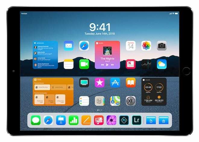 Lista de dorințe iPad Pro - Acasă reproiectată