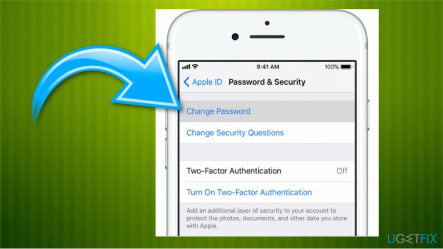 Metodo di recupero password tramite telefono o iDevice