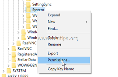 Registry-key-take-ownership-assign-full-permissions