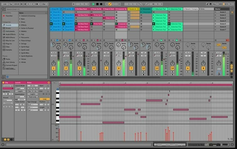 Ableton živě