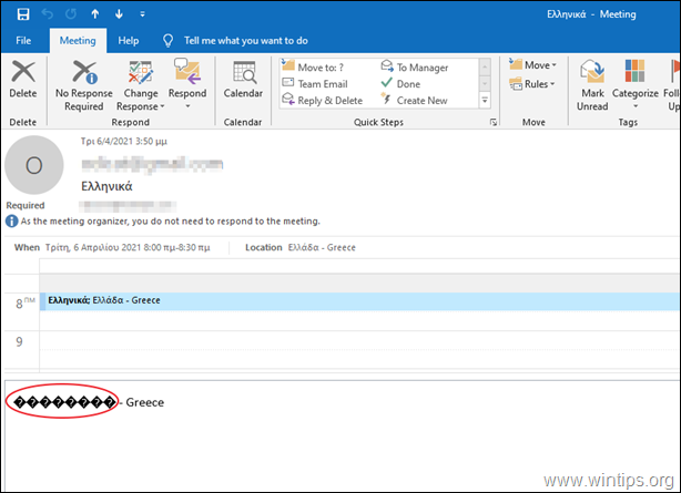 Outlook Takvim Randevuları ve Etkinliklerindeki Bozuk Karakterleri DÜZELTİN 