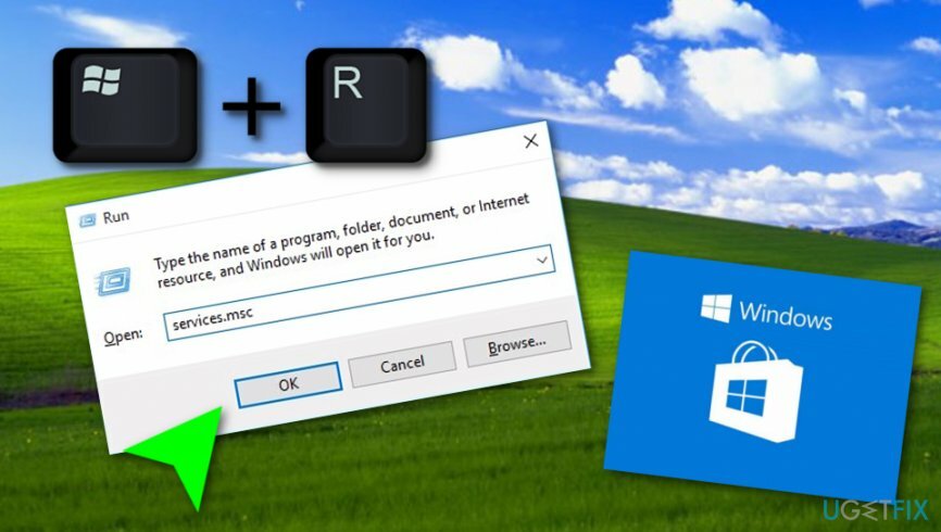 Setel jenis Startup Windows Store otomatis untuk diperbaiki