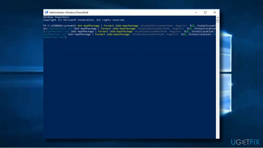 Spustite skript Windows PowerShell