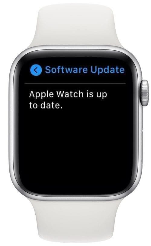 Apple watchOS aggiornato