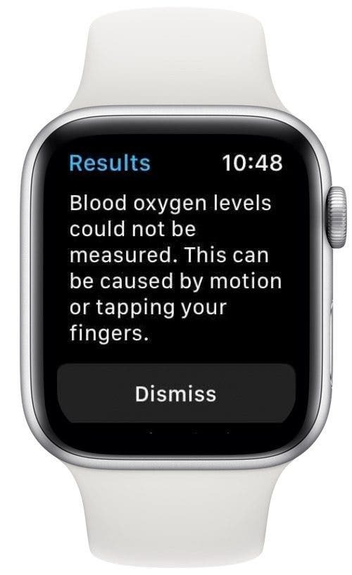 قياس جهاز قياس الأكسجين في الدم غير ناجح ، أعد المحاولة