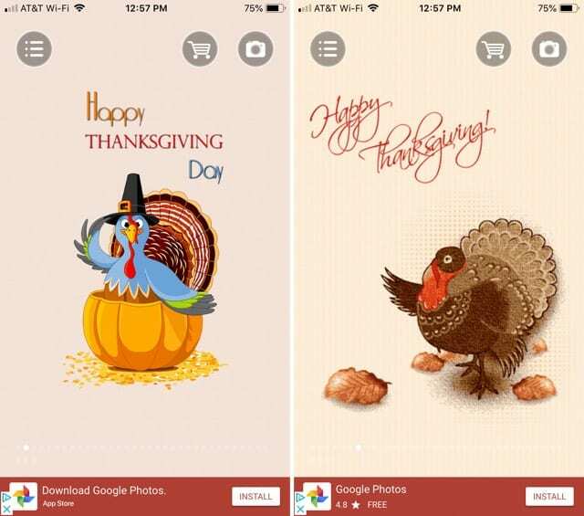 Thanksgiving Day Wallpaper & Hintergründe HD iPhone