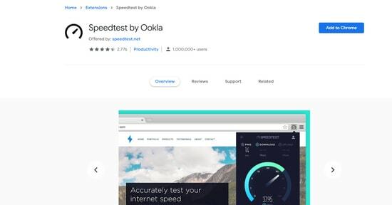 Спидтест от Ookla