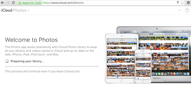 Sikkerhetskopier iPhone-bilder ved hjelp av iCloud Photo Library