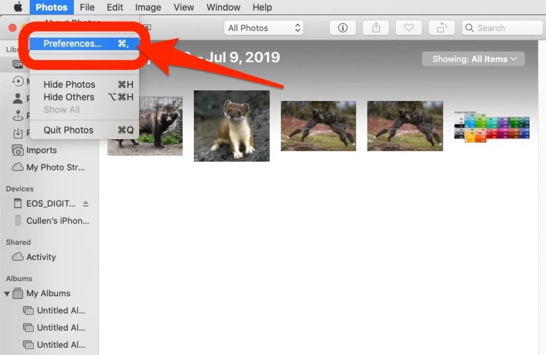 Sådan overfører du billeder med iCloud Photo Stream