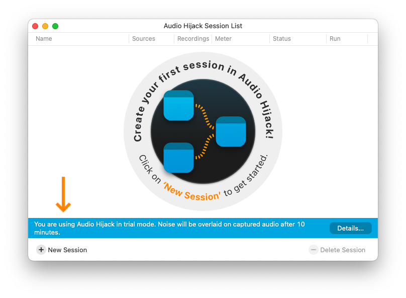 Kontroller individuelt programvolum på Mac med Audio HiJack - 1